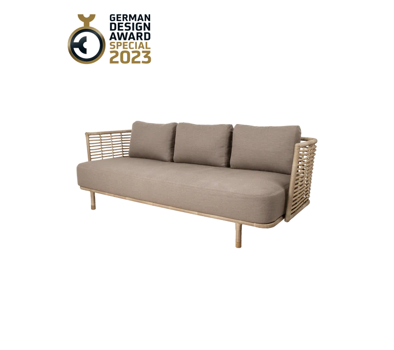 Sense 3-seater sofa