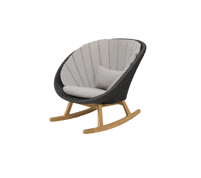 Peacock rocking chair
