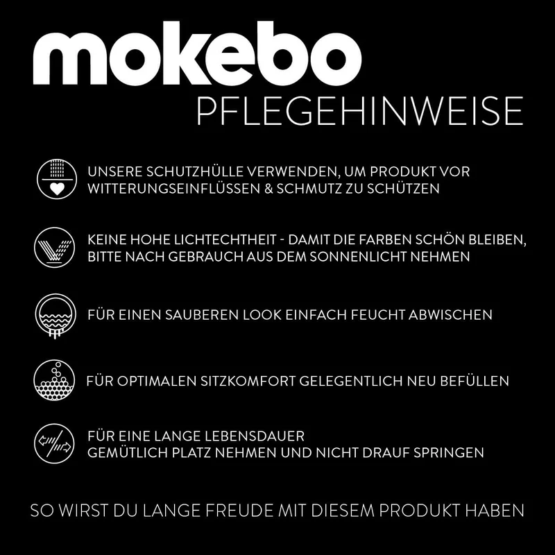 Outdoor Pouf 'Der Ruhepouf'