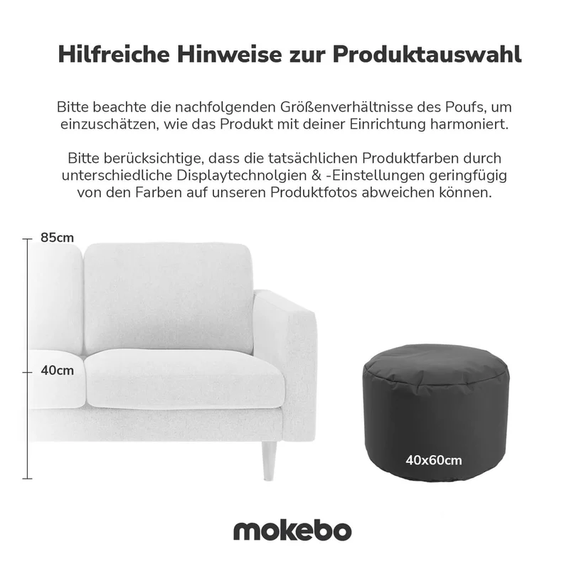 Outdoor Pouf 'Der Ruhepouf'