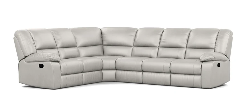 6 Seater Corner Modular with 5 Internal Recliners