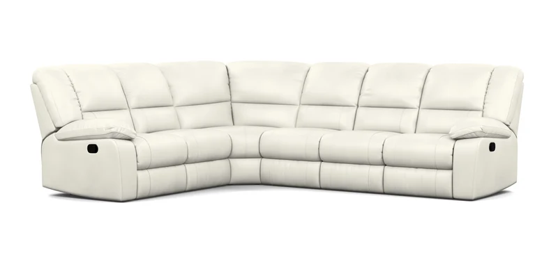 6 Seater Corner Modular with 5 Internal Recliners