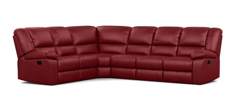 6 Seater Corner Modular with 5 Internal Recliners