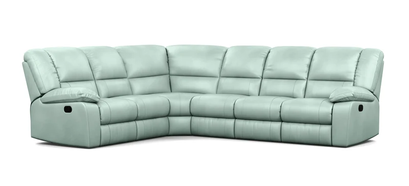 6 Seater Corner Modular with 5 Internal Recliners