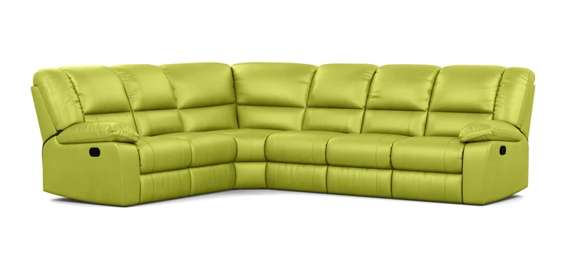 6 Seater Corner Modular with 5 Internal Recliners