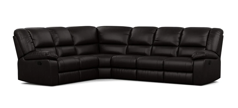6 Seater Corner Modular with 5 Internal Recliners