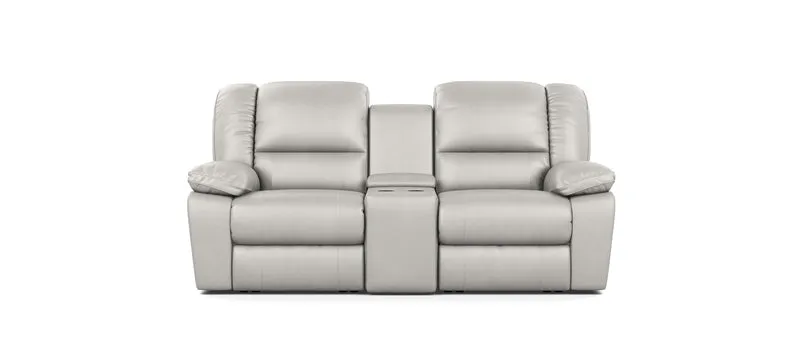 2 Seater with End Recliners and 1 Console