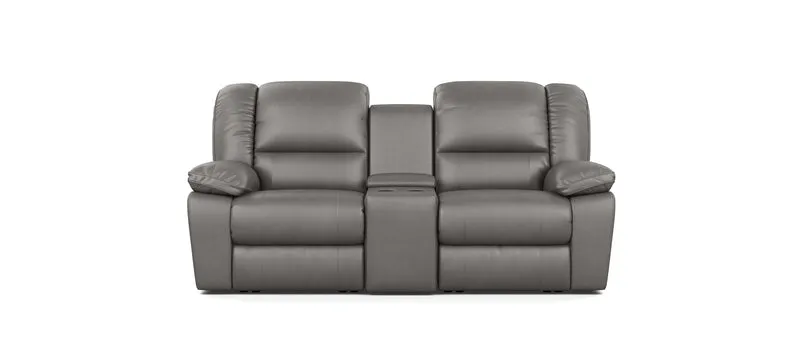 2 Seater with End Recliners and 1 Console