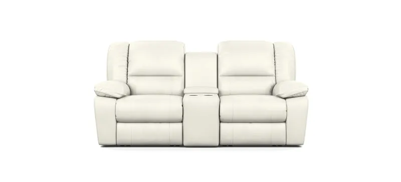 2 Seater with End Recliners and 1 Console