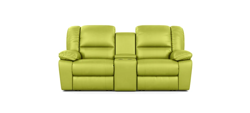 2 Seater with End Recliners and 1 Console