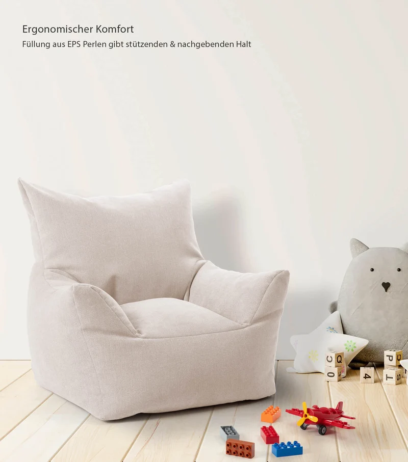 Kinder Sitzsack 'Der Pausenheld'