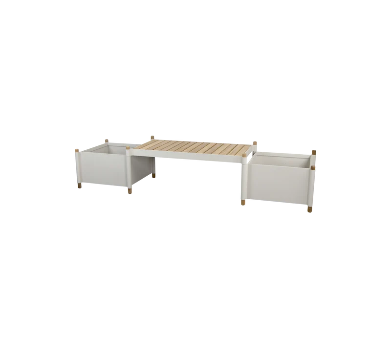 Sticks planter bench