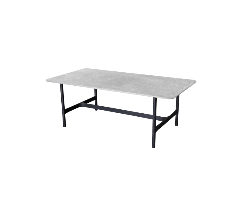 Twist coffee table, rectangular