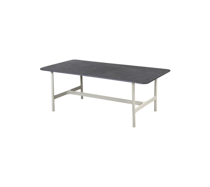 Twist coffee table, rectangular