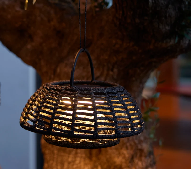 Illusion lamp, hanging / Illusion lamp w/stand
