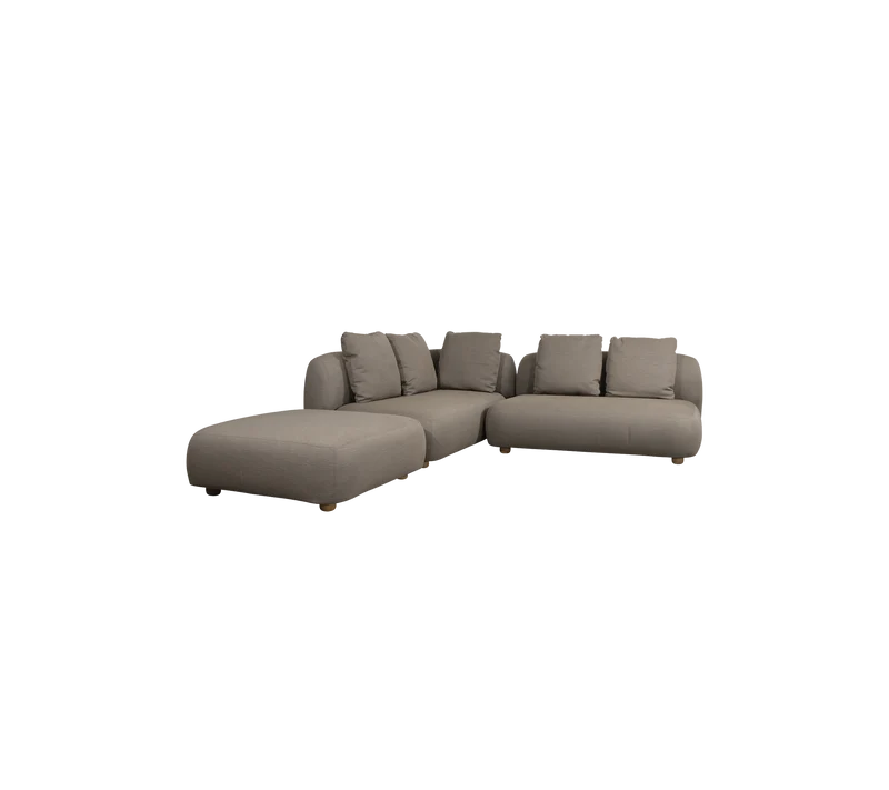 Capture corner sofa w/chaise lounge