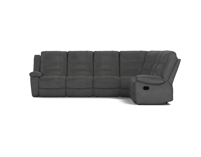 6 Seater Corner Modular with End Recliners