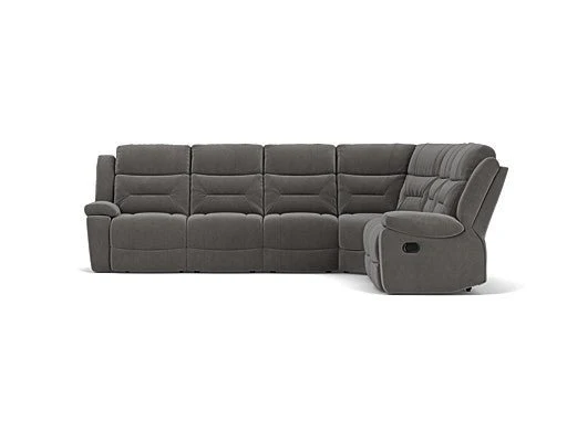 6 Seater Corner Modular with End Recliners
