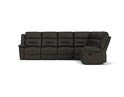 6 Seater Corner Modular with End Recliners