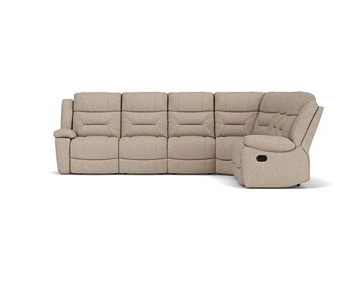 6 Seater Corner Modular with End Recliners