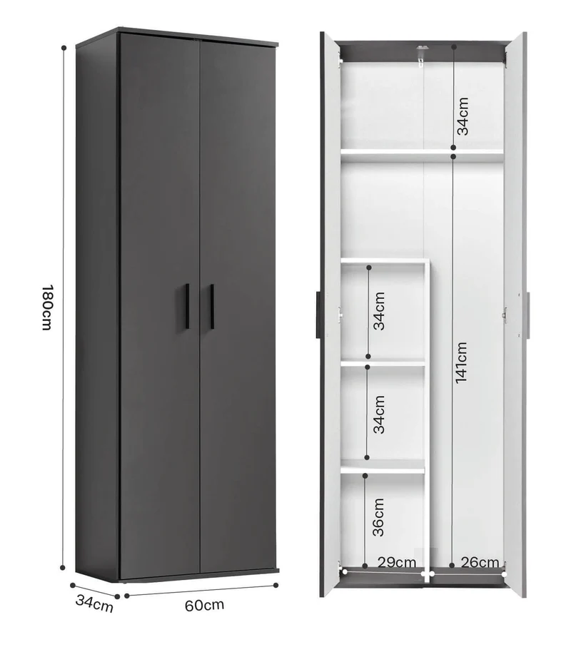 Besenschrank & Mehrzweckschrank 'Der Lange'