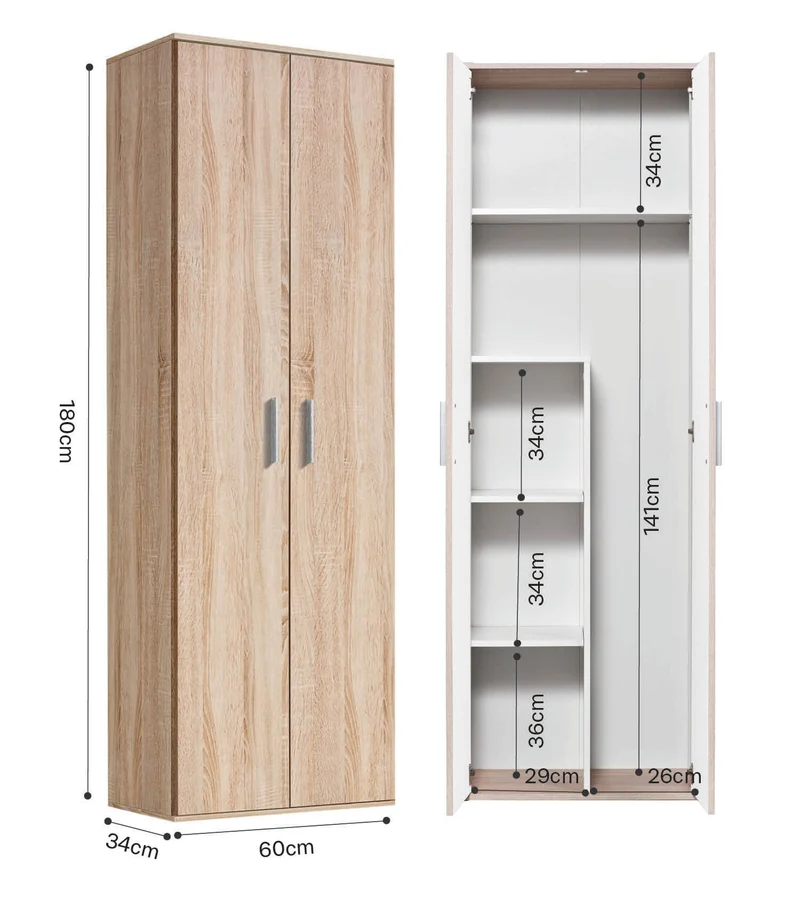 Besenschrank & Mehrzweckschrank 'Der Lange'