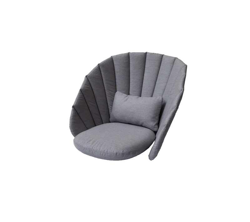 Peacock lounge chair/rocking chair cushion set