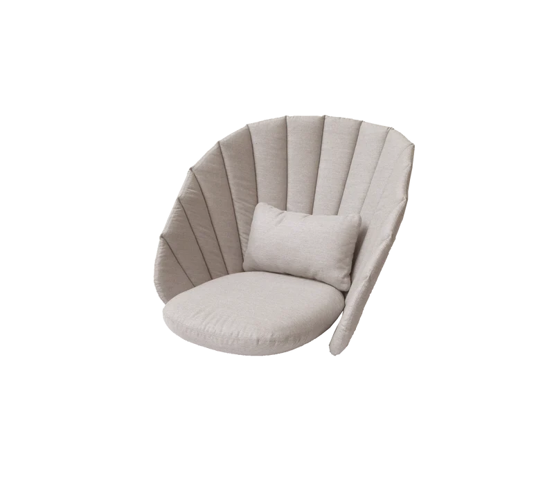 Peacock lounge chair/rocking chair cushion set