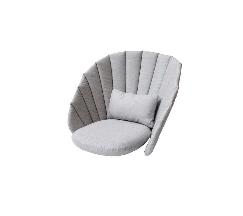 Peacock lounge chair/rocking chair cushion set