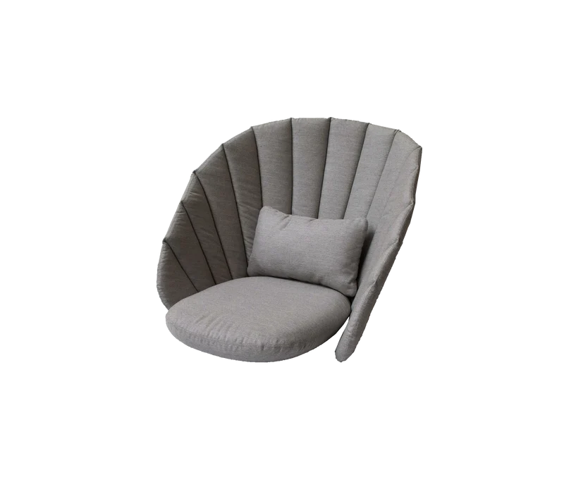 Peacock lounge chair/rocking chair cushion set