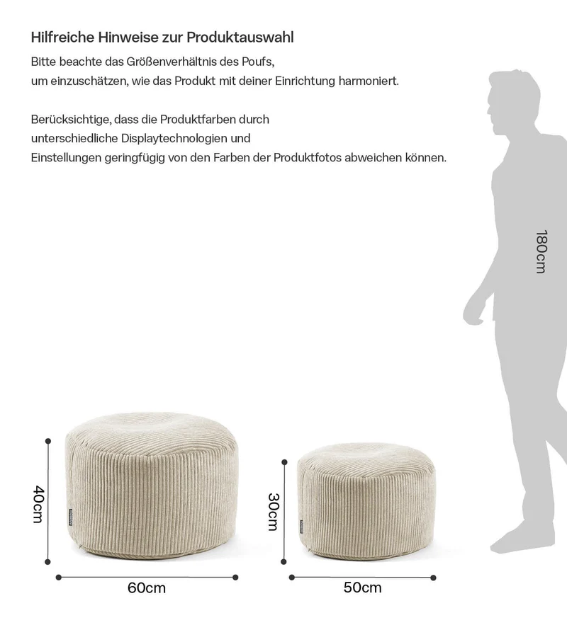 Indoor Pouf 'Mochi'