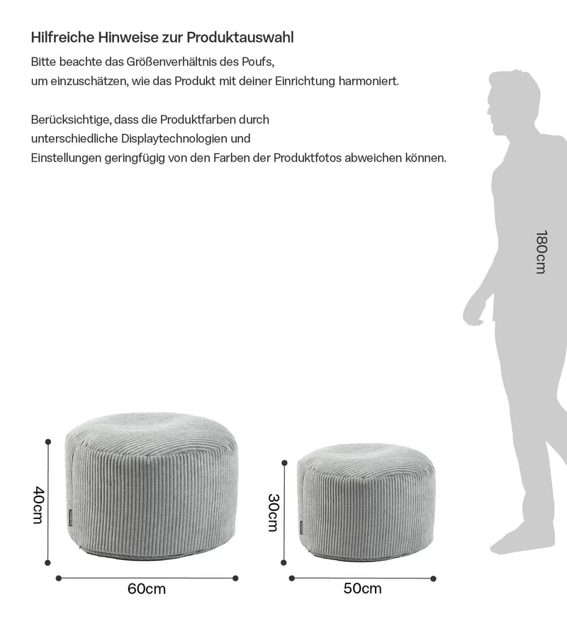 Indoor Pouf 'Mochi'