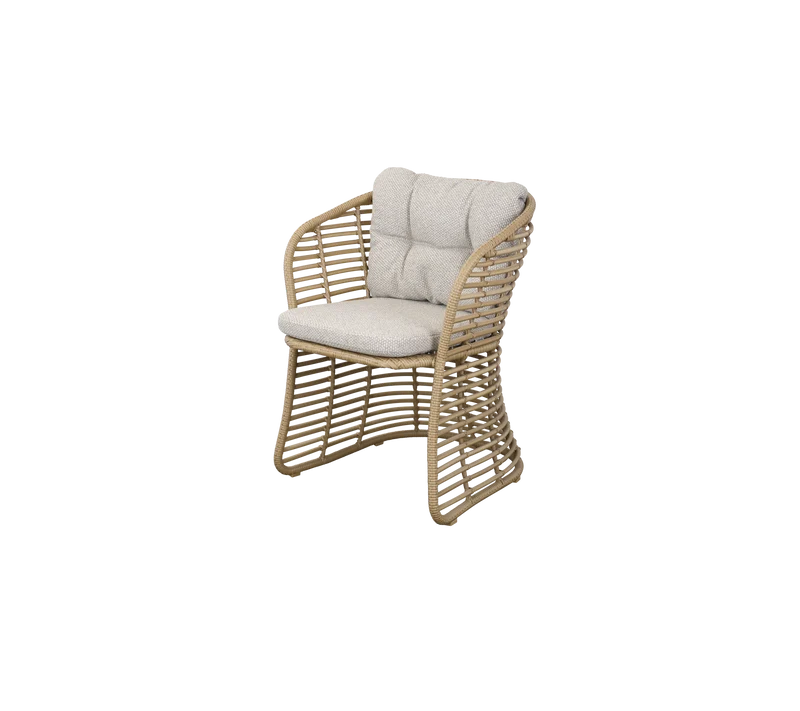 Basket chair cushion set