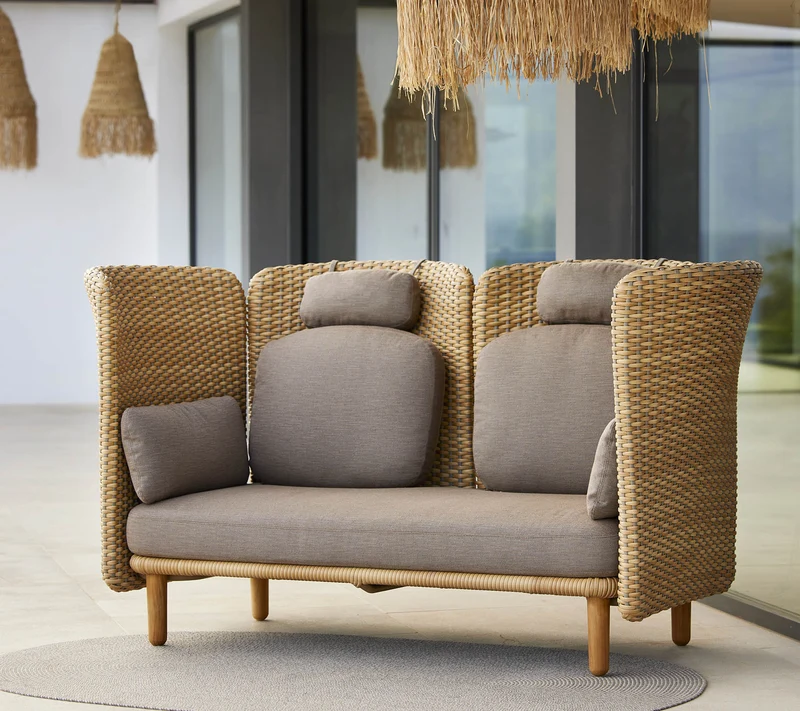 Arch armrest/backrest high