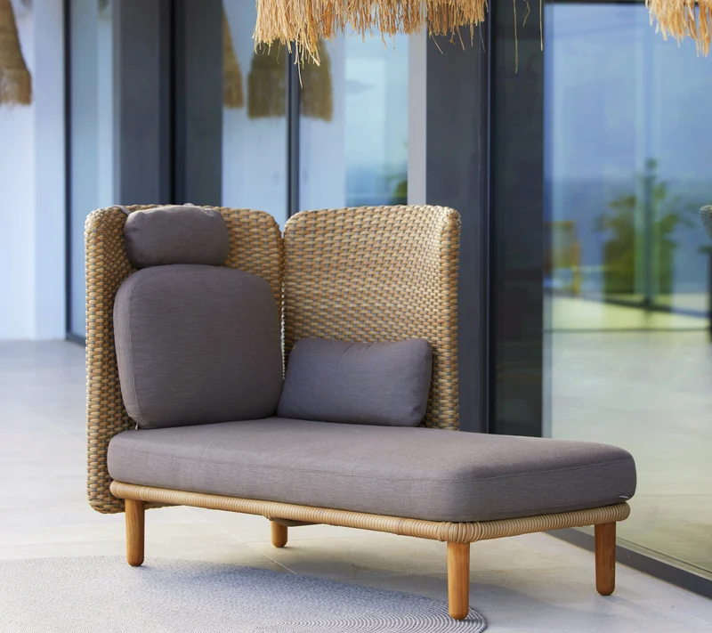 Arch armrest/backrest high