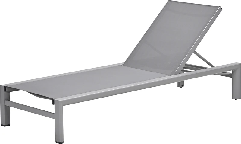Garden Impressions Salsa aluminium ligbed - taupe - taupe textileen
