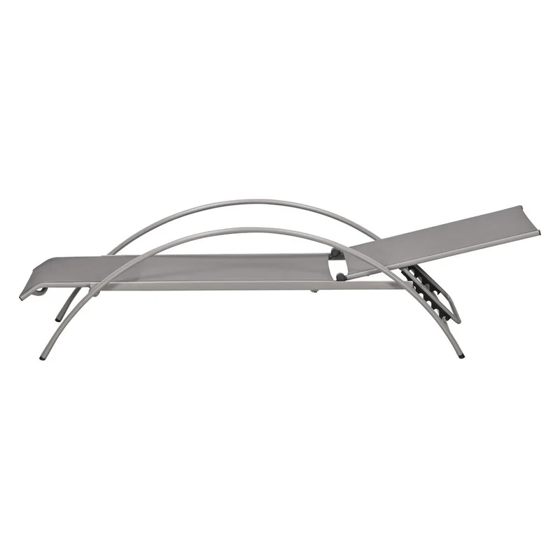 Garden Impressions Limone aluminium ligbed - taupe - taupe textileen