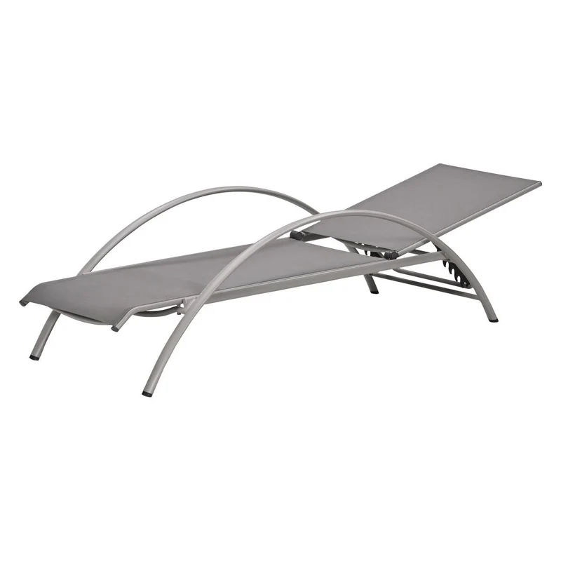 Garden Impressions Limone aluminium ligbed - taupe - taupe textileen
