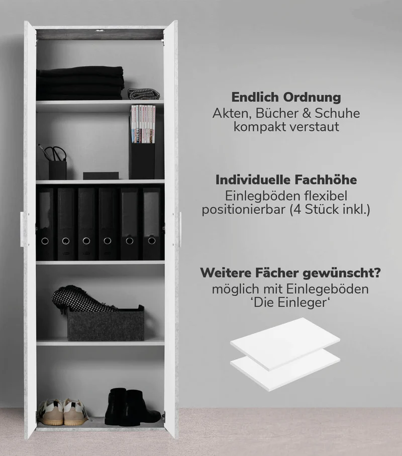 Mehrzweckschrank & Aktenschrank 'Der Lange'