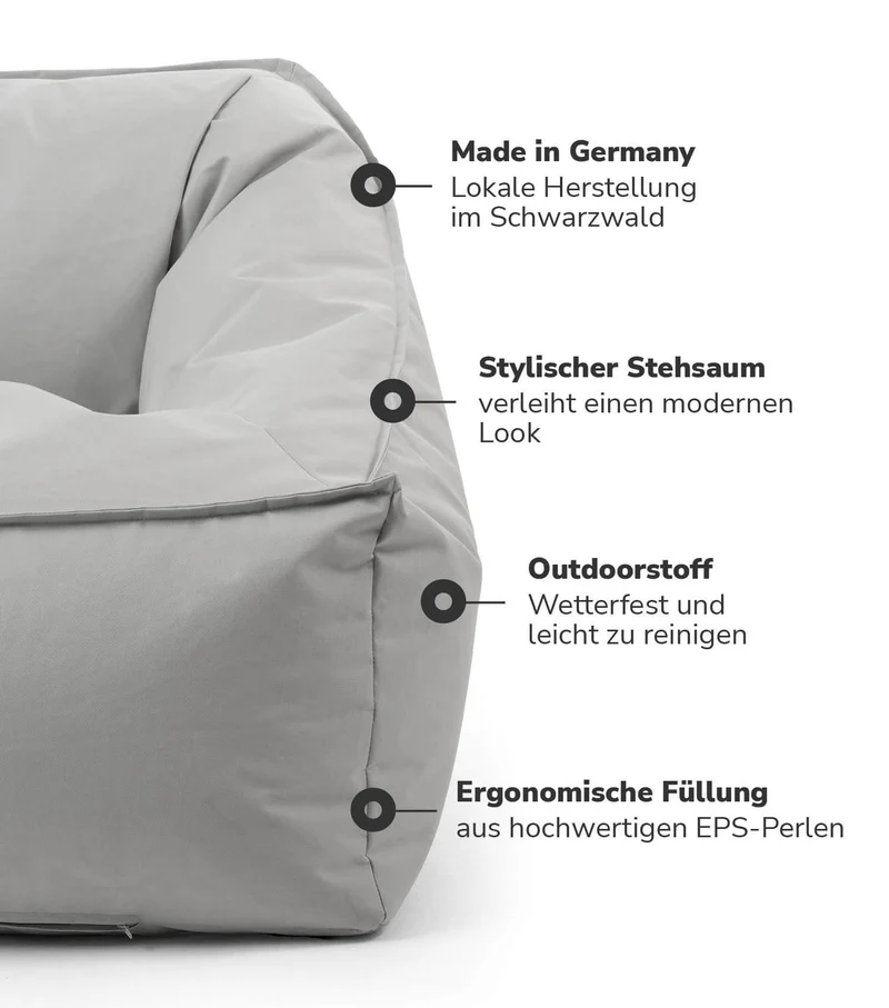 RELOVED Outdoor Sitzsack 'Der Sunnyboy'