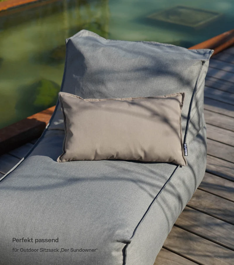 Outdoor Kissen 'Das Ruhepolster'