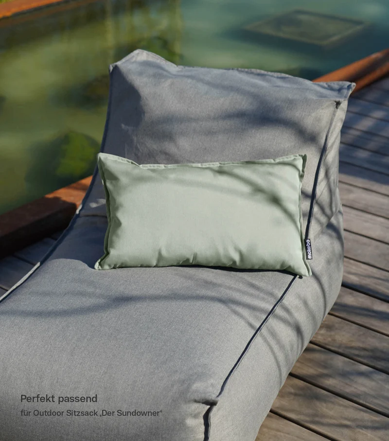 Outdoor Kissen 'Das Ruhepolster'