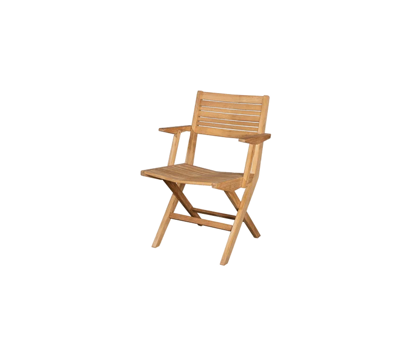 Flip folding armchair