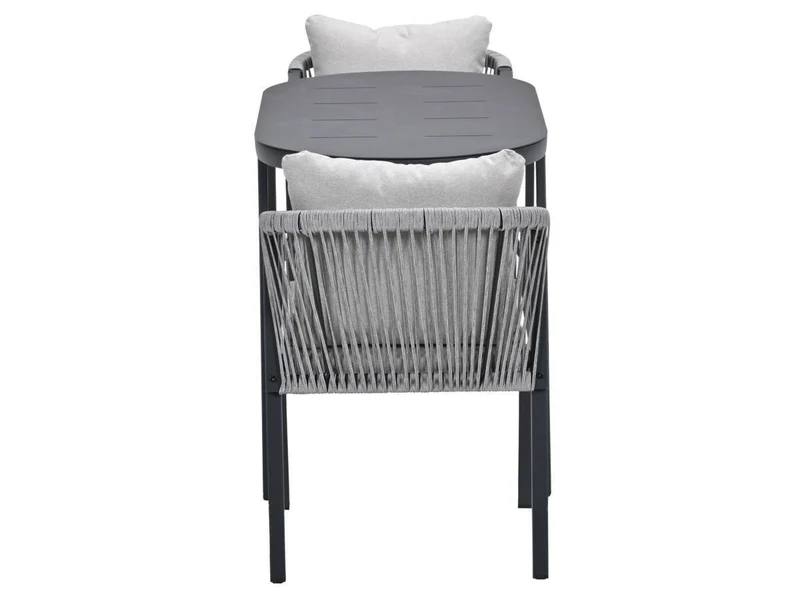 Garden Impressions Terni aluminium balkon set - carbon black - sand