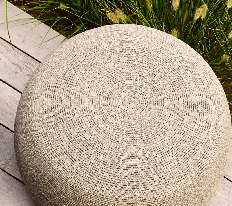 Circle footstool large