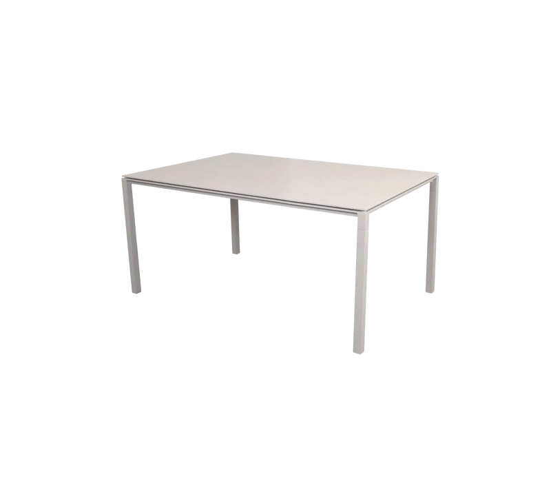 Pure dining table, 150x90 cm