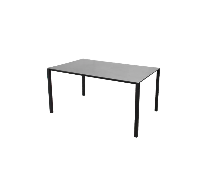 Pure dining table, 150x90 cm