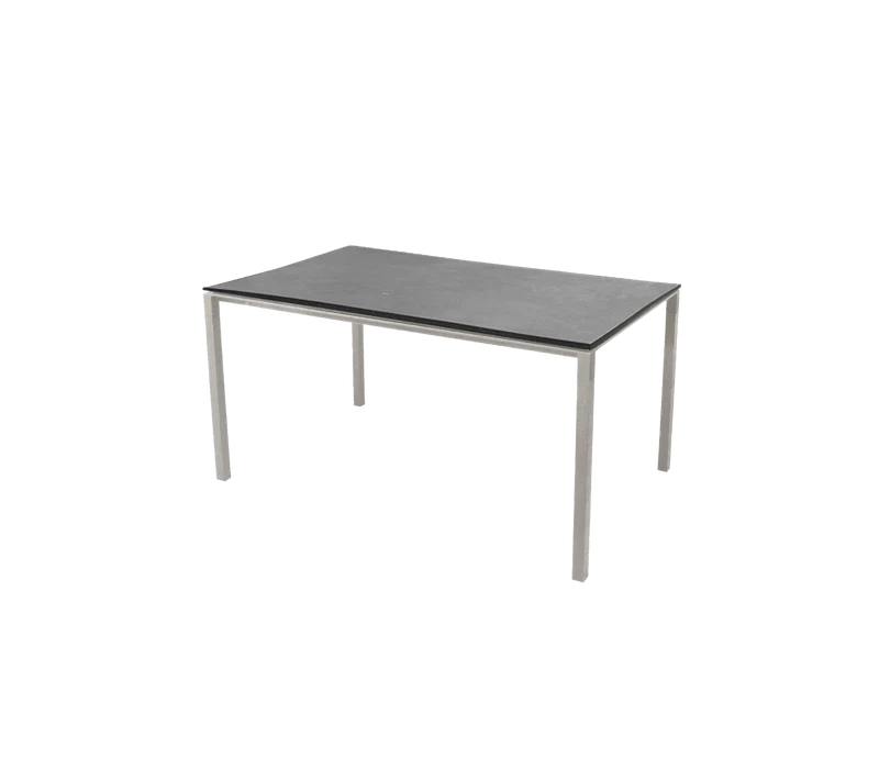 Pure dining table, 150x90 cm