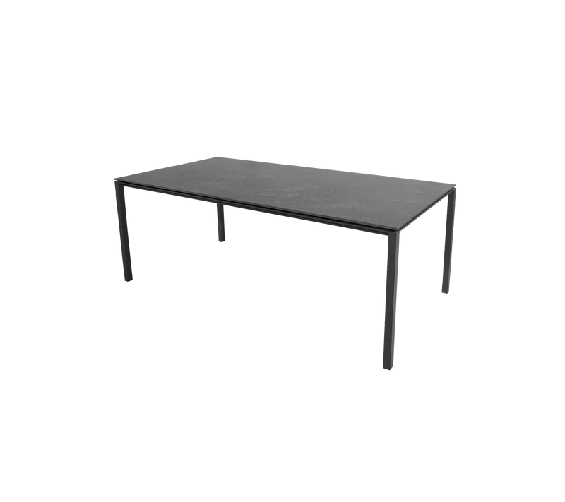Pure dining table, 200x100 cm