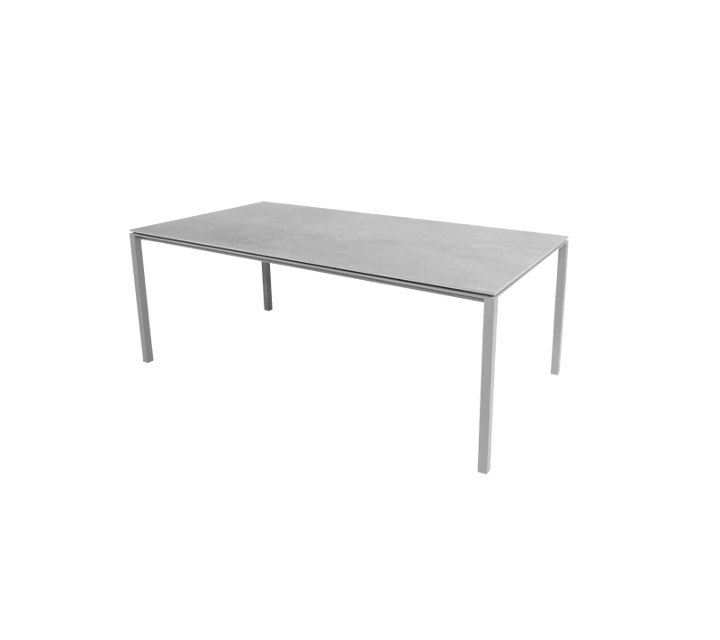 Pure dining table, 200x100 cm